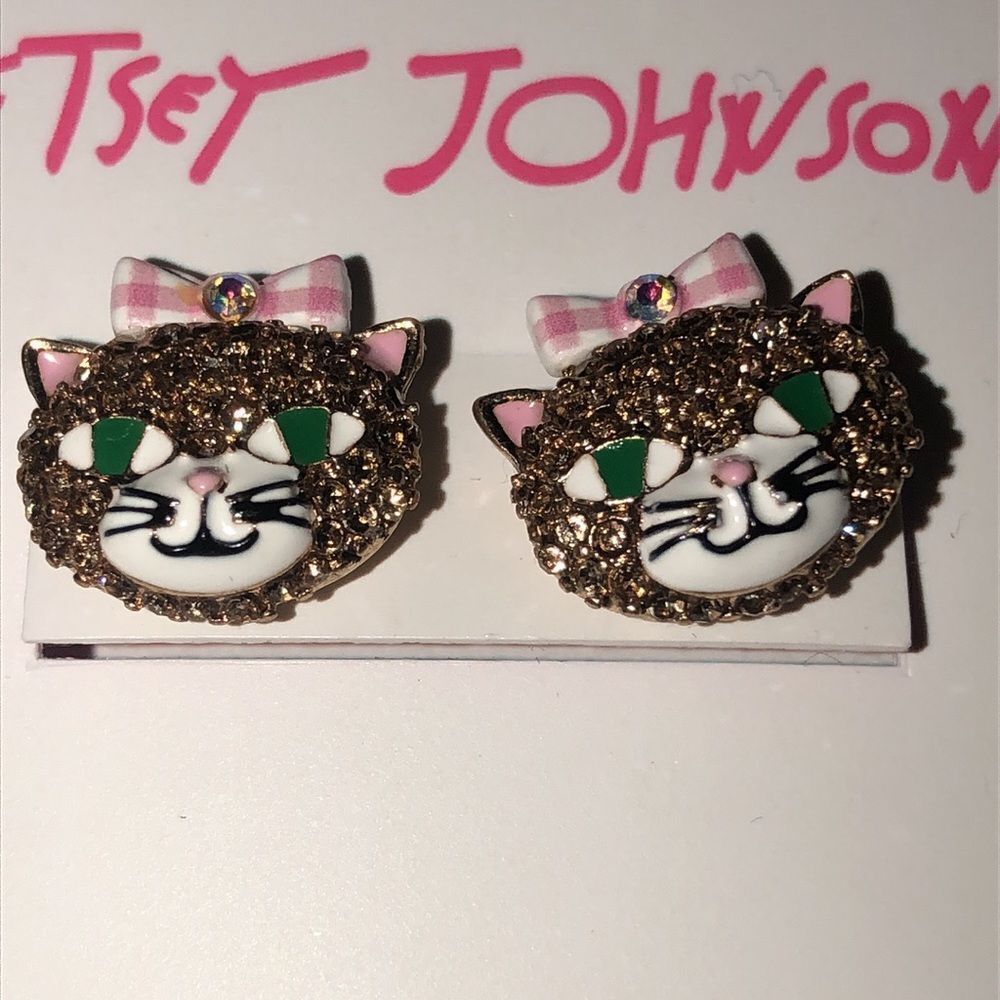 NEW BETSEY JOHNSON EARRINGS